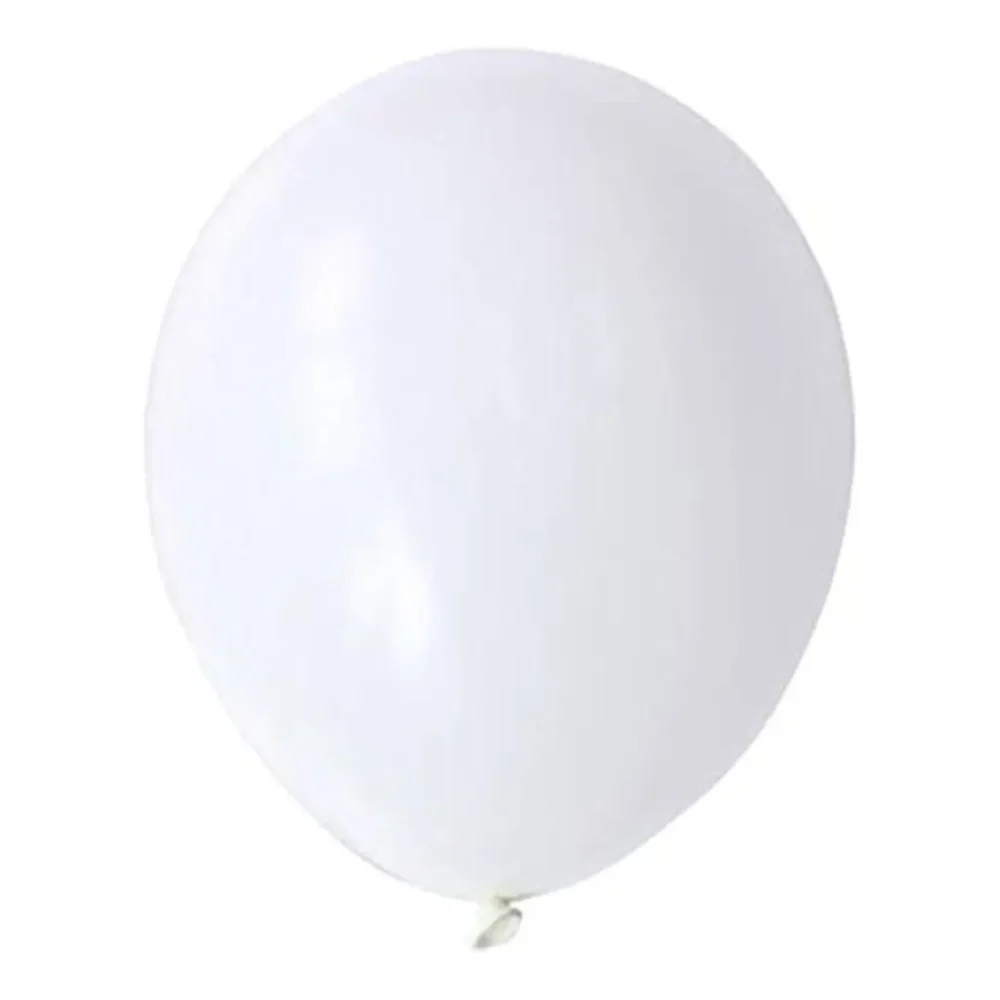 White Matt Balloons