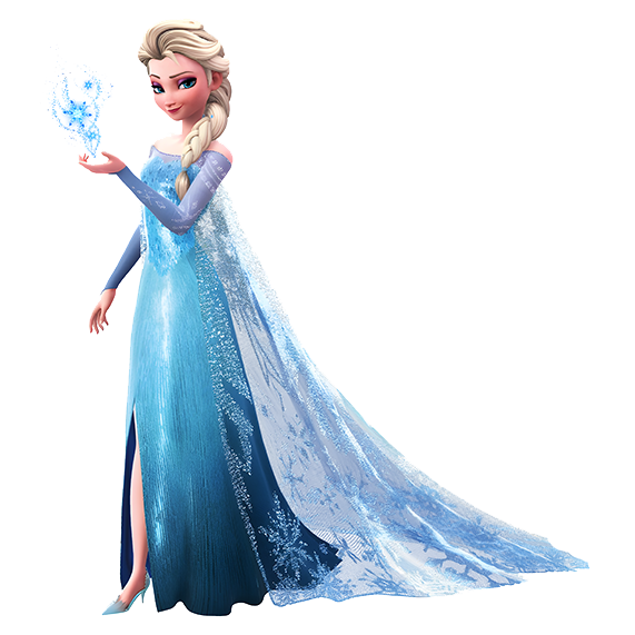 Elsa Cutout 4 Feet Printable