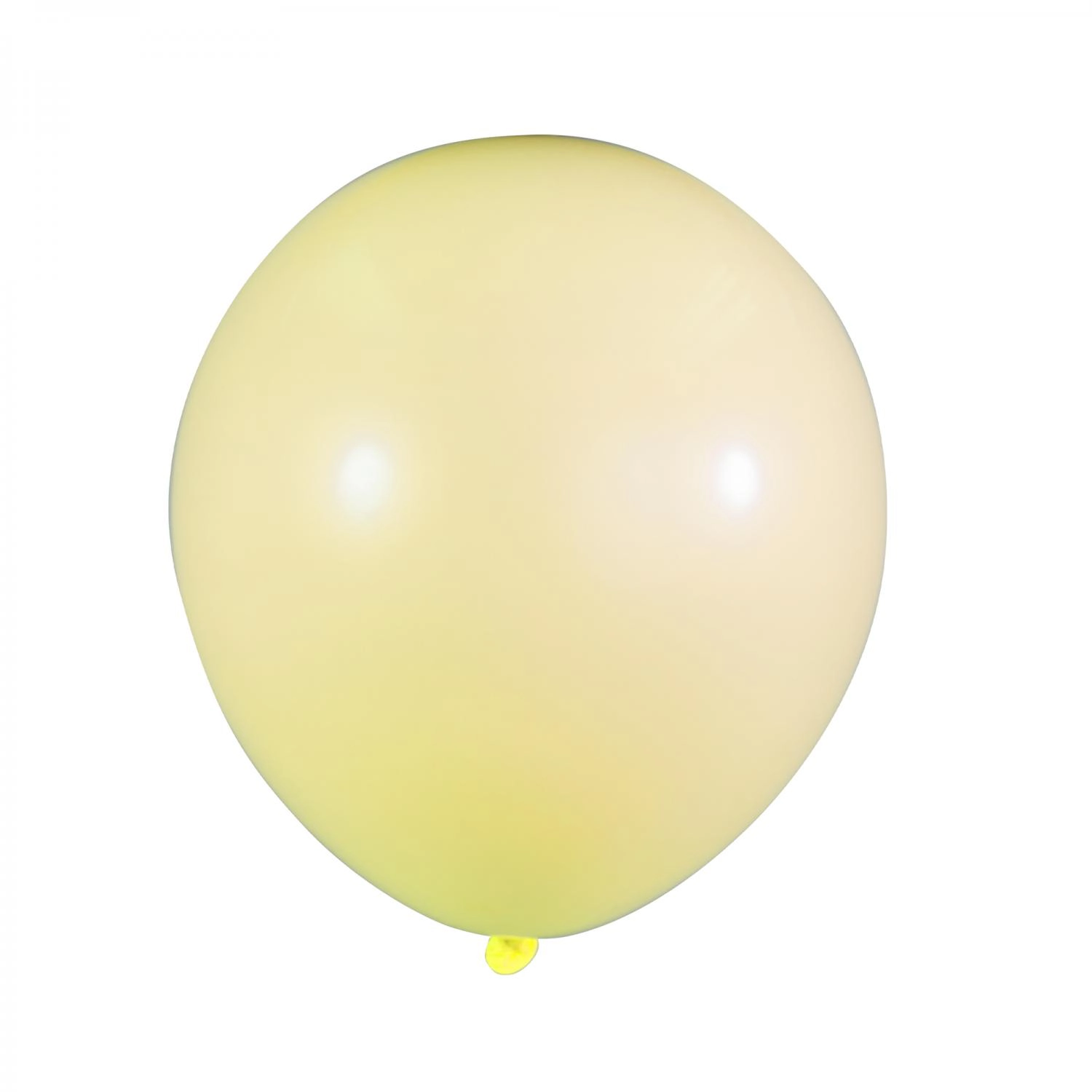 Pastel Yellow Matt Balloons