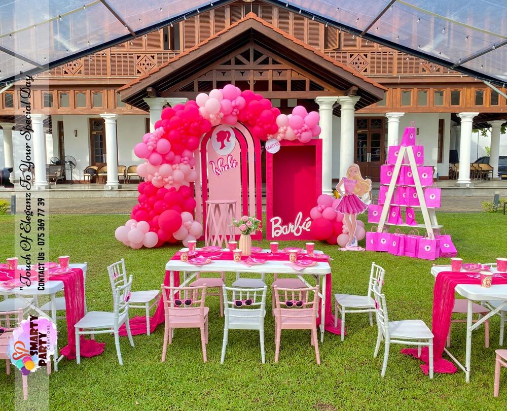 Barbie Theme with Barbie Box